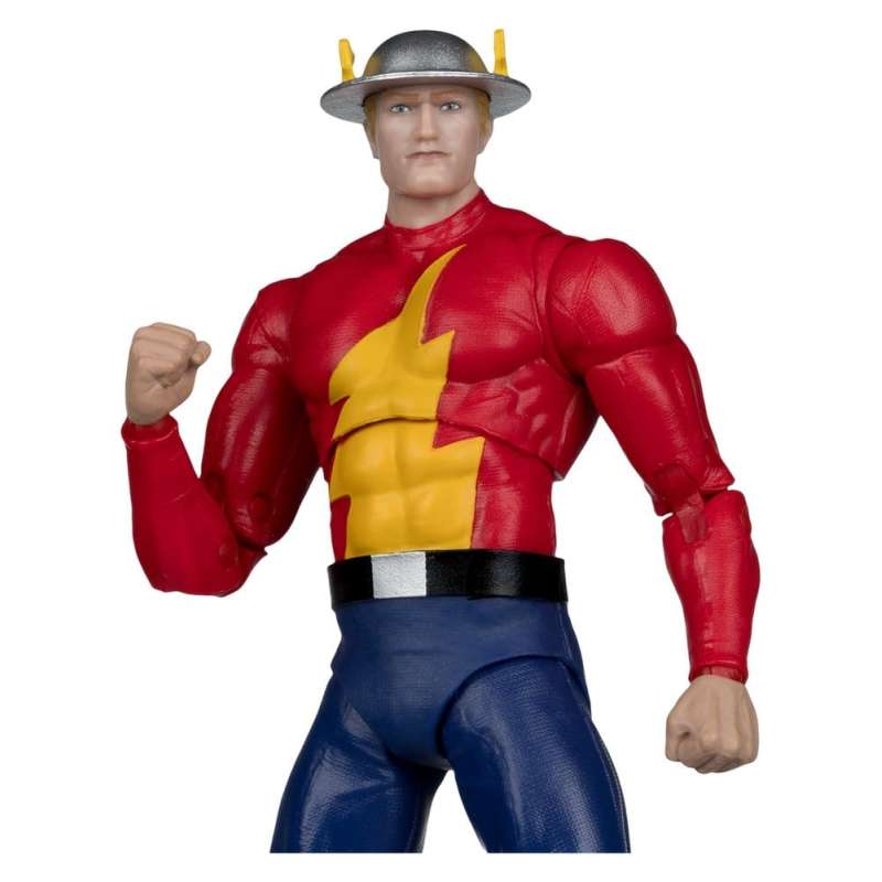 SPOTT-GR DC Direct Page Punchers - Φιγούρα Δράσης The Flash Jay Garrick (The Flash #123) (Red Platinum Edition) Μεγέθους 18cm