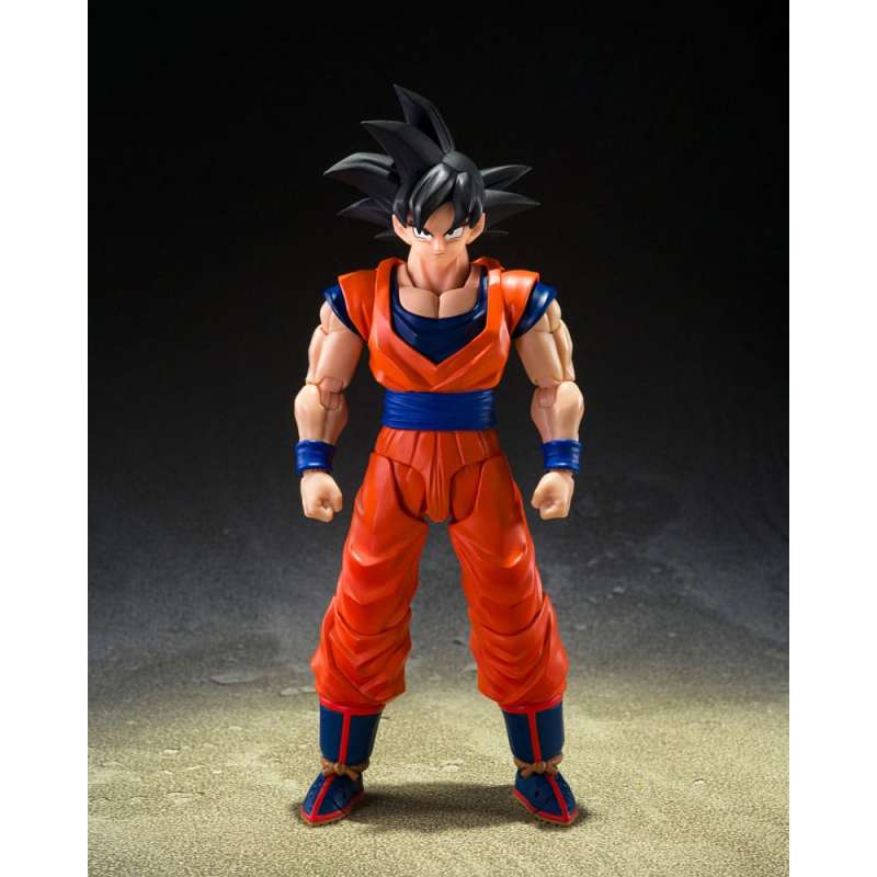 SPOTT-GR Dragon Ball Z S.H.Figuarts - Φιγούρα Δράσης Son Goku (The Kind-Hearted Saiyan) Μεγέθους 14cm