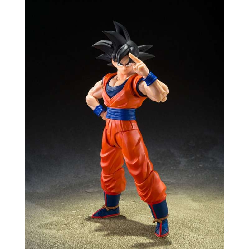 SPOTT-GR Dragon Ball Z S.H.Figuarts - Φιγούρα Δράσης Son Goku (The Kind-Hearted Saiyan) Μεγέθους 14cm
