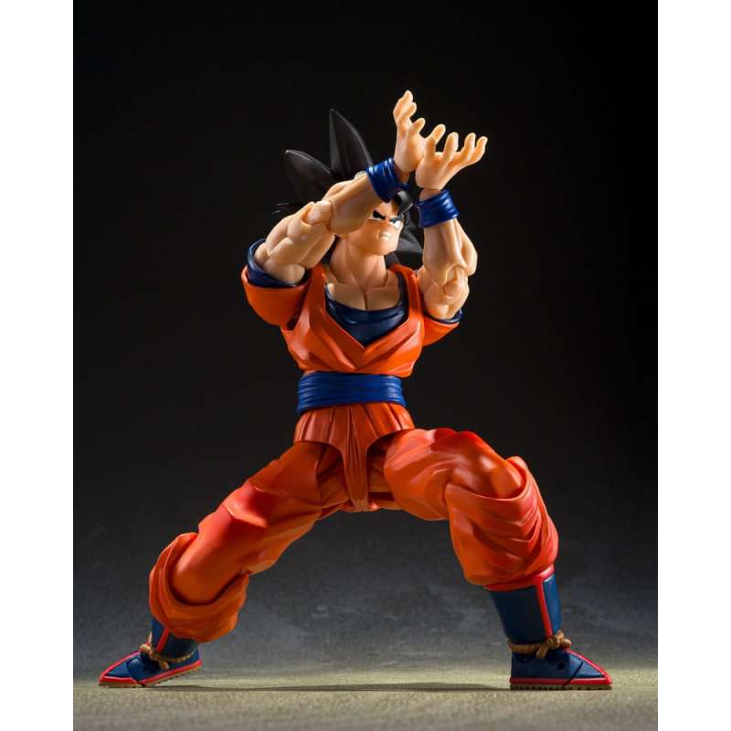SPOTT-GR Dragon Ball Z S.H.Figuarts - Φιγούρα Δράσης Son Goku (The Kind-Hearted Saiyan) Μεγέθους 14cm