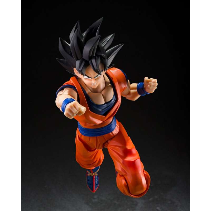 SPOTT-GR Dragon Ball Z S.H.Figuarts - Φιγούρα Δράσης Son Goku (The Kind-Hearted Saiyan) Μεγέθους 14cm