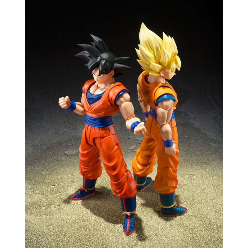 SPOTT-GR Dragon Ball Z S.H.Figuarts - Φιγούρα Δράσης Son Goku (The Kind-Hearted Saiyan) Μεγέθους 14cm