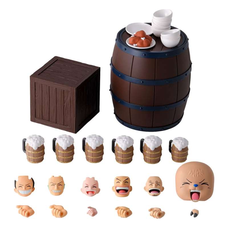 SPOTT-GR One Piece S.H. Figuarts - Σετ Αξεσουάρ Φιγούρων The Straw Hat Crew Party Set