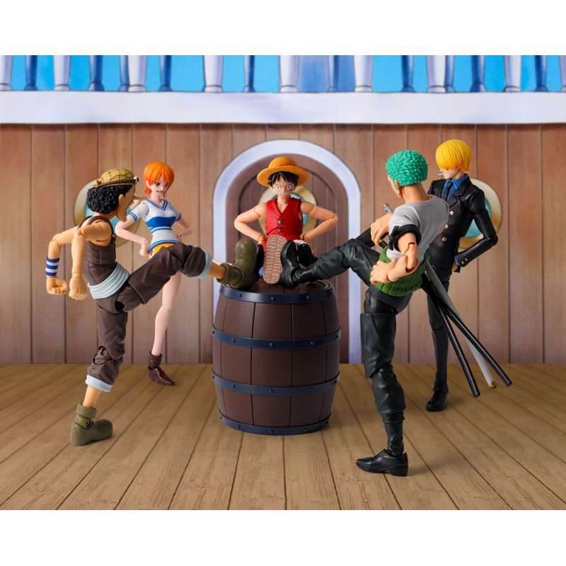 SPOTT-GR One Piece S.H. Figuarts - Σετ Αξεσουάρ Φιγούρων The Straw Hat Crew Party Set