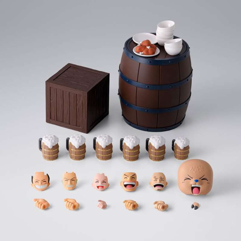 SPOTT-GR One Piece S.H. Figuarts - Σετ Αξεσουάρ Φιγούρων The Straw Hat Crew Party Set