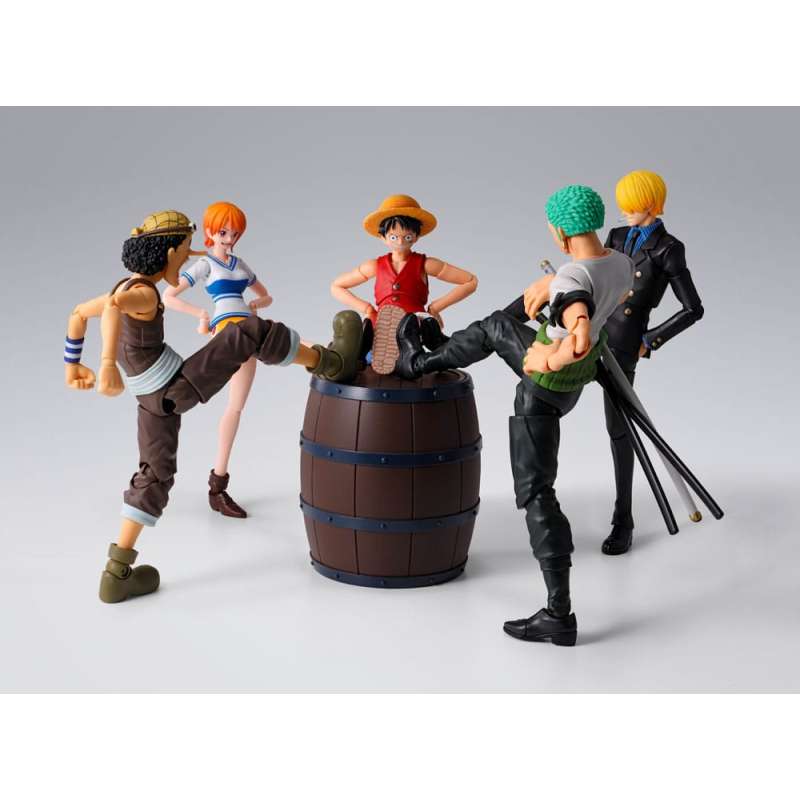 SPOTT-GR One Piece S.H. Figuarts - Σετ Αξεσουάρ Φιγούρων The Straw Hat Crew Party Set
