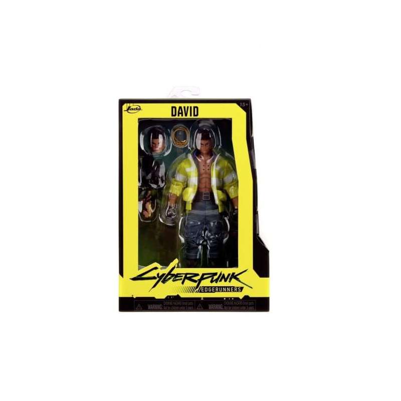 SPOTT-GR Cyberpunk: Edgerunners Diecast - Μίνι Φιγούρα David Μεγέθους 15cm
