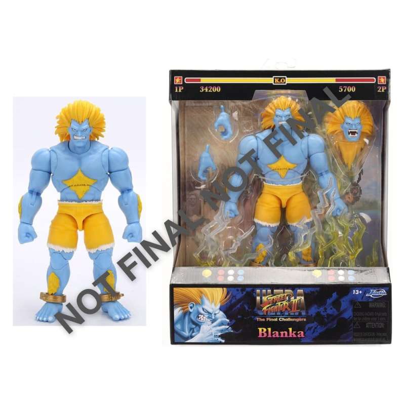 SPOTT-GR Street Fighter II - Φιγούρα Δράσης Blanka P2 Μεγέθους 19cm