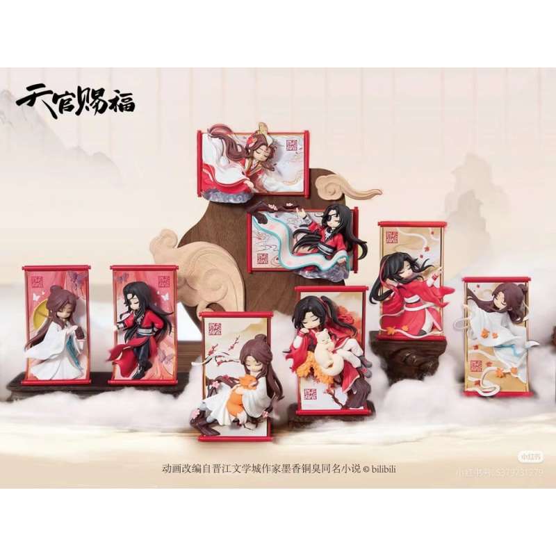 SPOTT-GR Heaven Official's Blessing - Μίνι Φιγούρες Gong Fu Jing Juan Series Μεγέθους 13cm Blind Box Display (Σετ 8 Τεμαχίων)