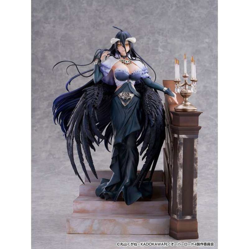 SPOTT-GR Overlord Shibuya Scramble - Φιγούρα PVC (Αναλογία 1/7) Albedo Jet Black Dress Ver. Μεγέθους 28cm
