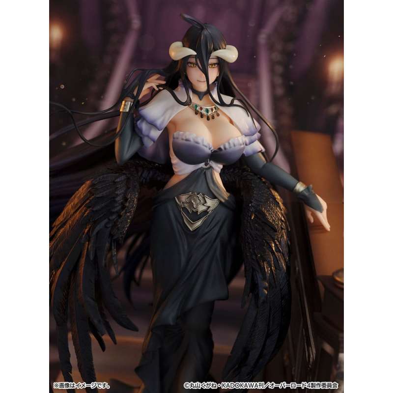 SPOTT-GR Overlord Shibuya Scramble - Φιγούρα PVC (Αναλογία 1/7) Albedo Jet Black Dress Ver. Μεγέθους 28cm