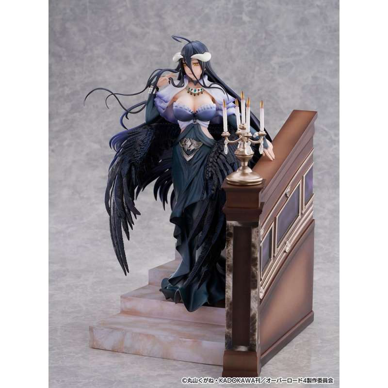 SPOTT-GR Overlord Shibuya Scramble - Φιγούρα PVC (Αναλογία 1/7) Albedo Jet Black Dress Ver. Μεγέθους 28cm