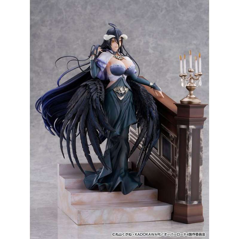 SPOTT-GR Overlord Shibuya Scramble - Φιγούρα PVC (Αναλογία 1/7) Albedo Jet Black Dress Ver. Μεγέθους 28cm