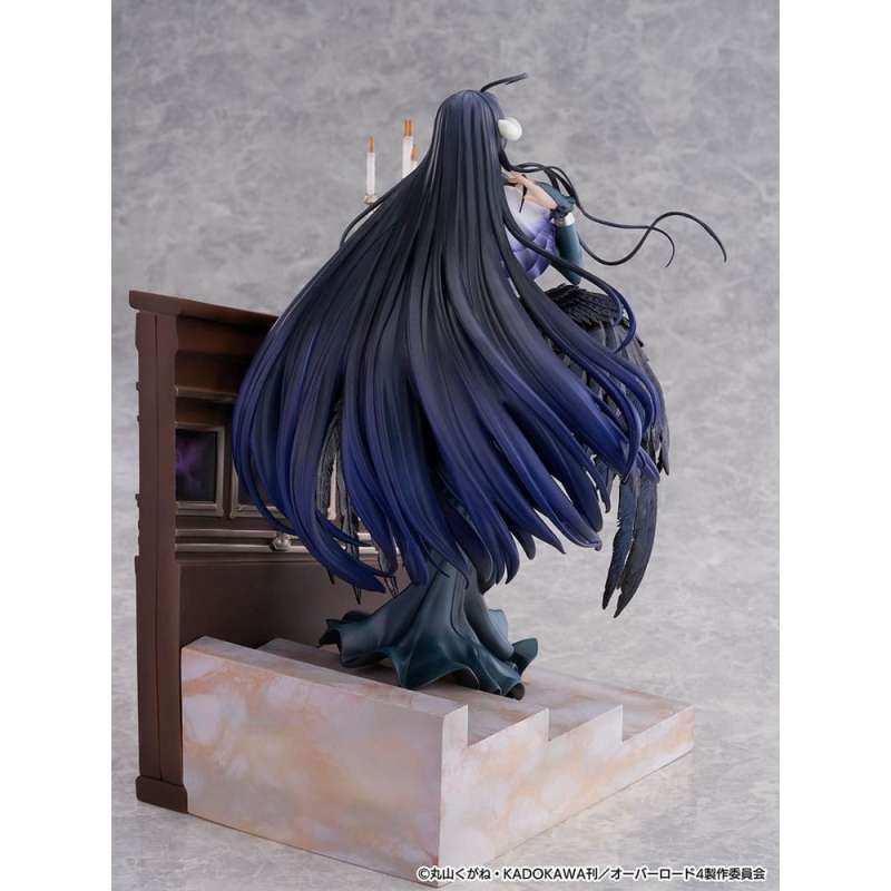 SPOTT-GR Overlord Shibuya Scramble - Φιγούρα PVC (Αναλογία 1/7) Albedo Jet Black Dress Ver. Μεγέθους 28cm