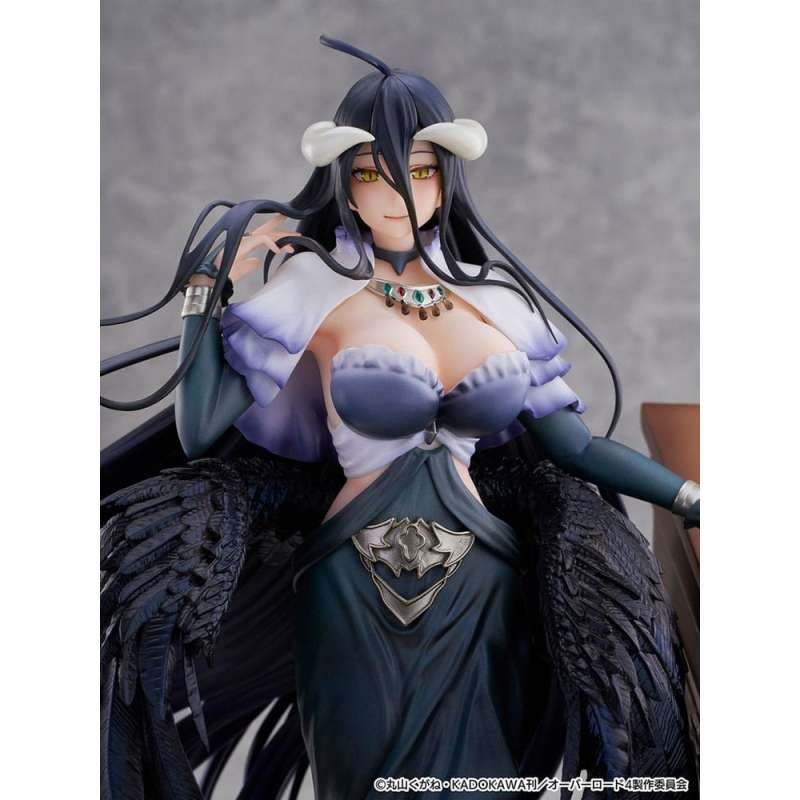 SPOTT-GR Overlord Shibuya Scramble - Φιγούρα PVC (Αναλογία 1/7) Albedo Jet Black Dress Ver. Μεγέθους 28cm