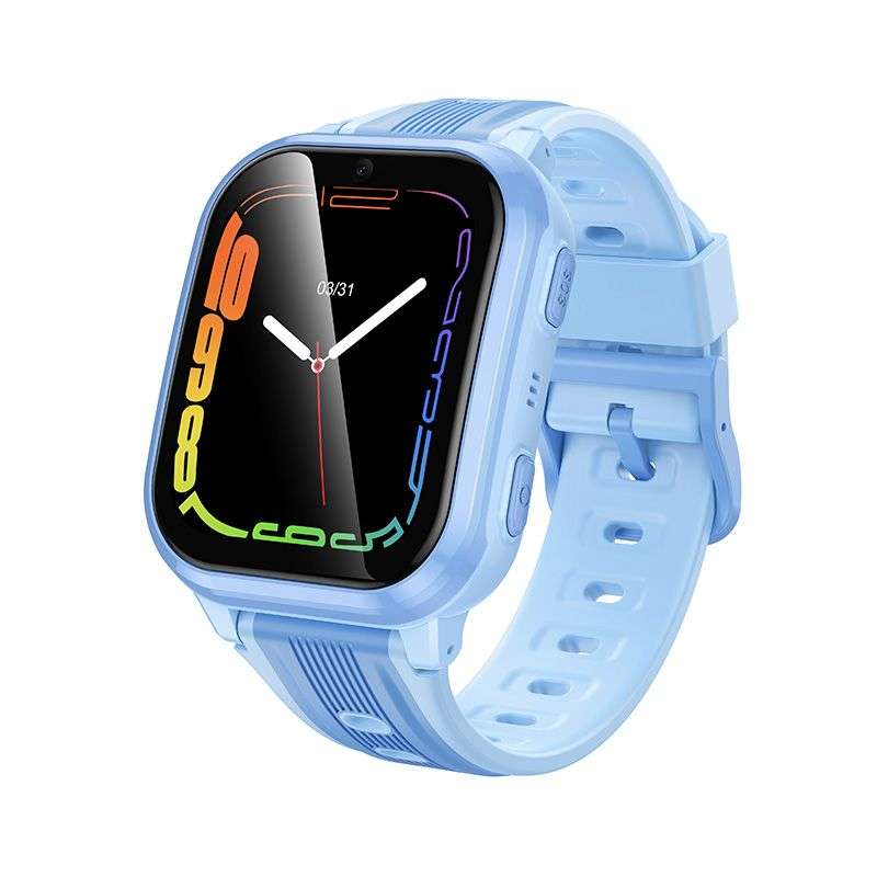 SPOTT-GR Hoco Y108 - Παιδικό Smartwatch με Υποδοχή SIM και Δυνατότητα Κλήσεων σε Μπλε Χρώμα