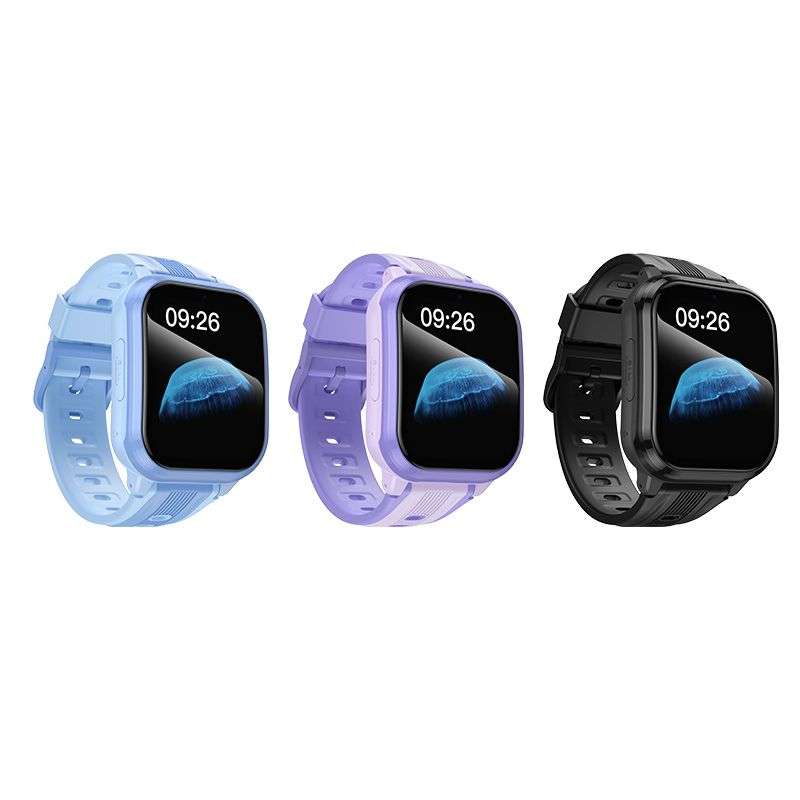 SPOTT-GR Hoco Y108 - Παιδικό Smartwatch με Υποδοχή SIM και Δυνατότητα Κλήσεων σε Μπλε Χρώμα