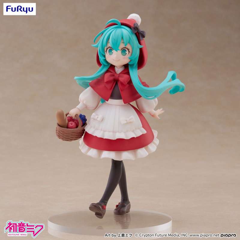 SPOTT-GR Hatsune Miku Desktop Fairy - Φιγούρα PVC Hatsune Miku Little Red Riding Hood Ver. Μεγέθους 16cm