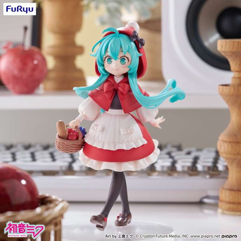 SPOTT-GR Hatsune Miku Desktop Fairy - Φιγούρα PVC Hatsune Miku Little Red Riding Hood Ver. Μεγέθους 16cm
