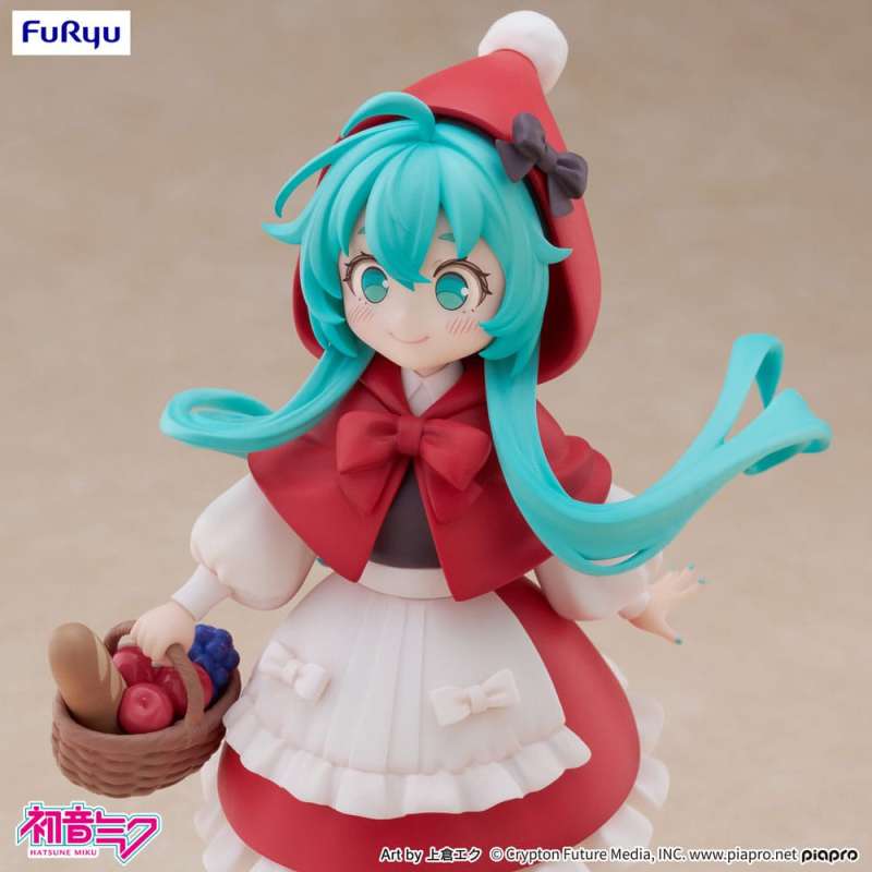 SPOTT-GR Hatsune Miku Desktop Fairy - Φιγούρα PVC Hatsune Miku Little Red Riding Hood Ver. Μεγέθους 16cm