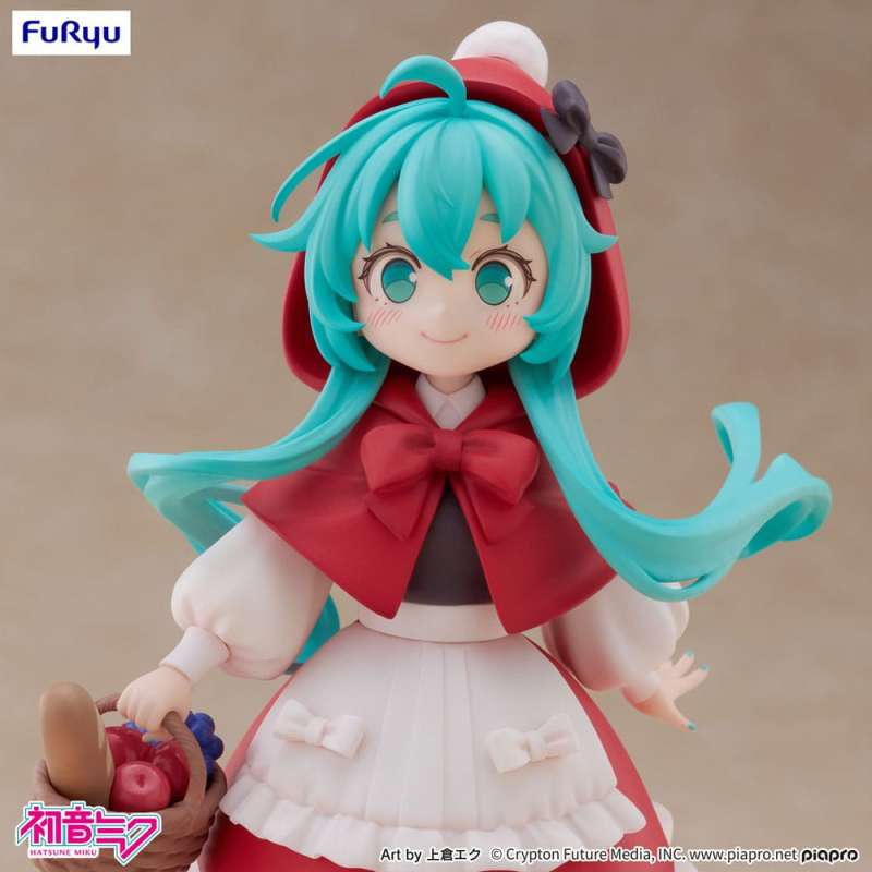 SPOTT-GR Hatsune Miku Desktop Fairy - Φιγούρα PVC Hatsune Miku Little Red Riding Hood Ver. Μεγέθους 16cm