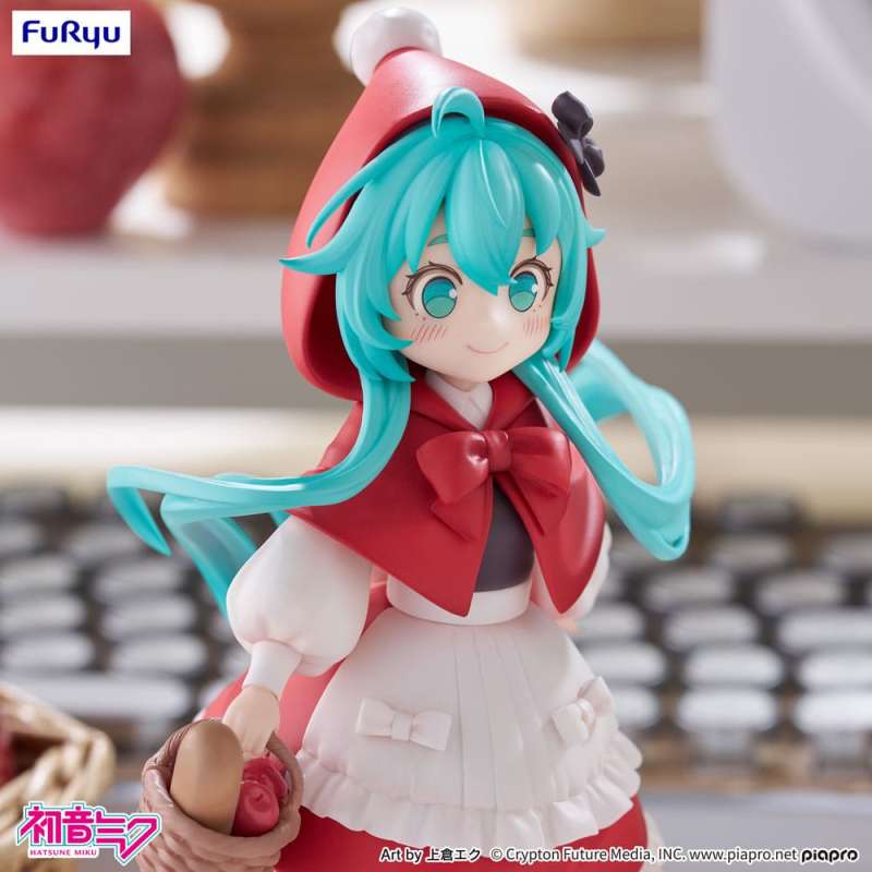 SPOTT-GR Hatsune Miku Desktop Fairy - Φιγούρα PVC Hatsune Miku Little Red Riding Hood Ver. Μεγέθους 16cm