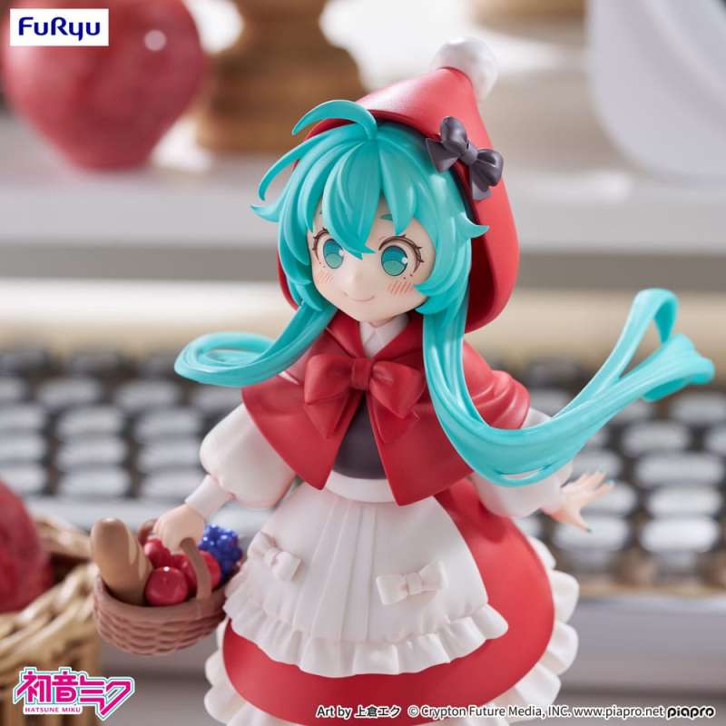 SPOTT-GR Hatsune Miku Desktop Fairy - Φιγούρα PVC Hatsune Miku Little Red Riding Hood Ver. Μεγέθους 16cm