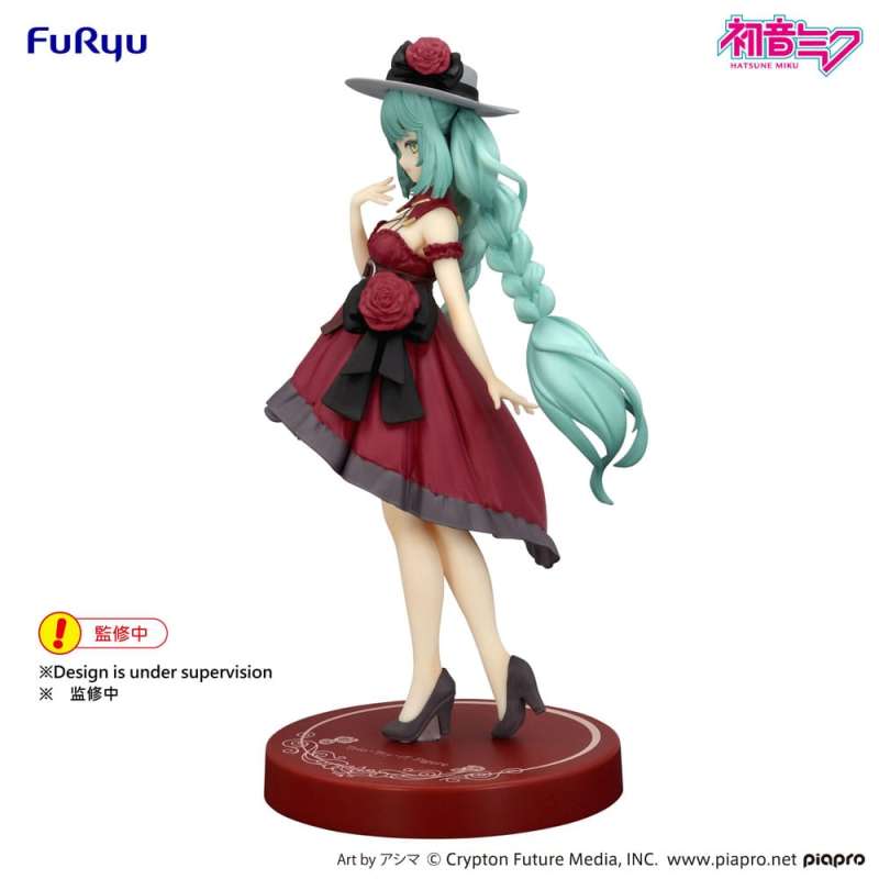 SPOTT-GR Hatsune Miku Trio-Try-iT - Φιγούρα PVC Hatsune Miku Outing Dress Red Color Ver. Μεγέθους 19cm