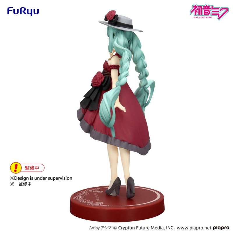 SPOTT-GR Hatsune Miku Trio-Try-iT - Φιγούρα PVC Hatsune Miku Outing Dress Red Color Ver. Μεγέθους 19cm