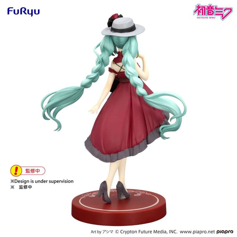 SPOTT-GR Hatsune Miku Trio-Try-iT - Φιγούρα PVC Hatsune Miku Outing Dress Red Color Ver. Μεγέθους 19cm