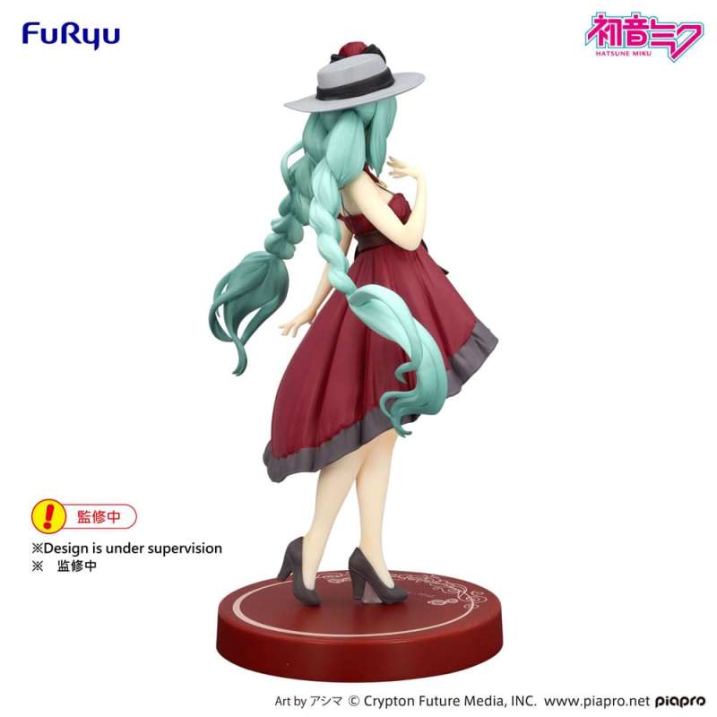 SPOTT-GR Hatsune Miku Trio-Try-iT - Φιγούρα PVC Hatsune Miku Outing Dress Red Color Ver. Μεγέθους 19cm