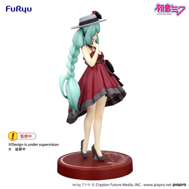 SPOTT-GR Hatsune Miku Trio-Try-iT - Φιγούρα PVC Hatsune Miku Outing Dress Red Color Ver. Μεγέθους 19cm