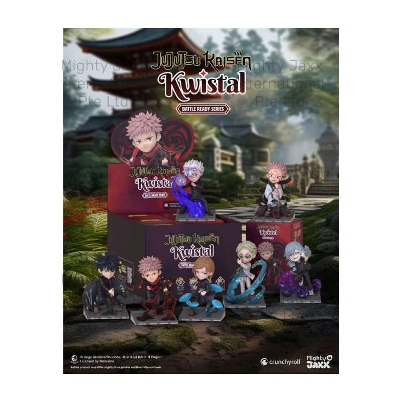 SPOTT-GR Jujutsu Kaisen: Kwistal Fwendz - Battle Ready Series - Φιγούρες Βινυλίου 4
