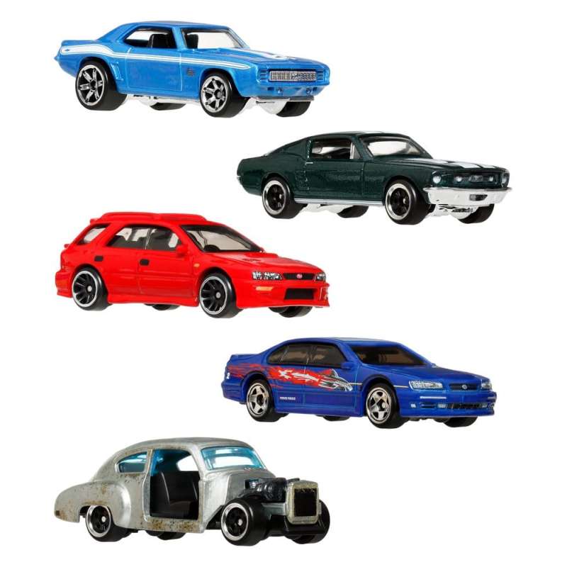 SPOTT-GR Fast & Furious Hot Wheels Silver Series - Die-Cast Οχήματα 979N (Σετ 24 Τεμάχια) (Αναλογία 1/64)