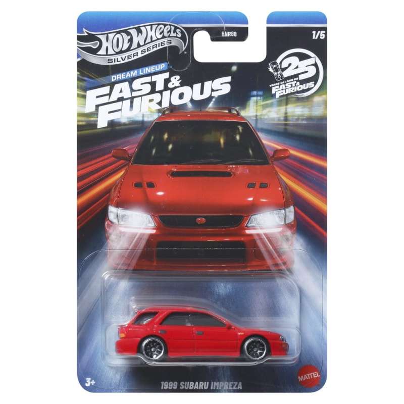 SPOTT-GR Fast & Furious Hot Wheels Silver Series - Die-Cast Οχήματα 979N (Σετ 24 Τεμάχια) (Αναλογία 1/64)