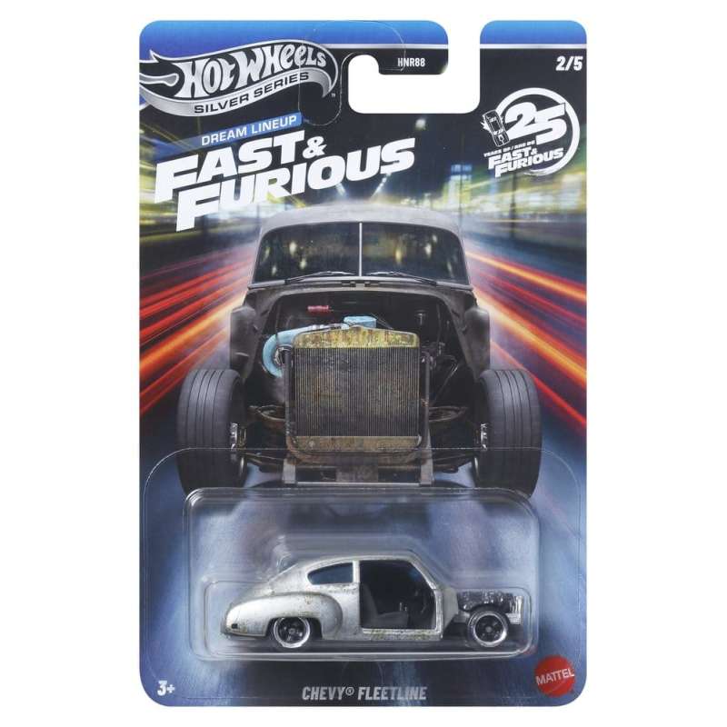 SPOTT-GR Fast & Furious Hot Wheels Silver Series - Die-Cast Οχήματα 979N (Σετ 24 Τεμάχια) (Αναλογία 1/64)