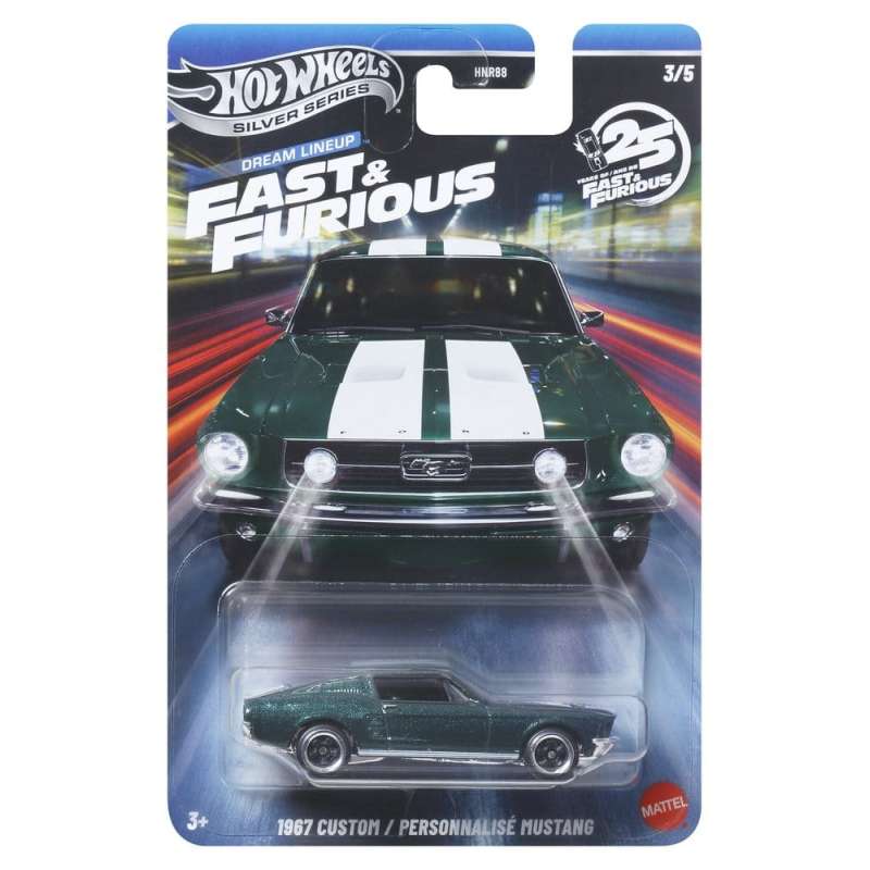 SPOTT-GR Fast & Furious Hot Wheels Silver Series - Die-Cast Οχήματα 979N (Σετ 24 Τεμάχια) (Αναλογία 1/64)