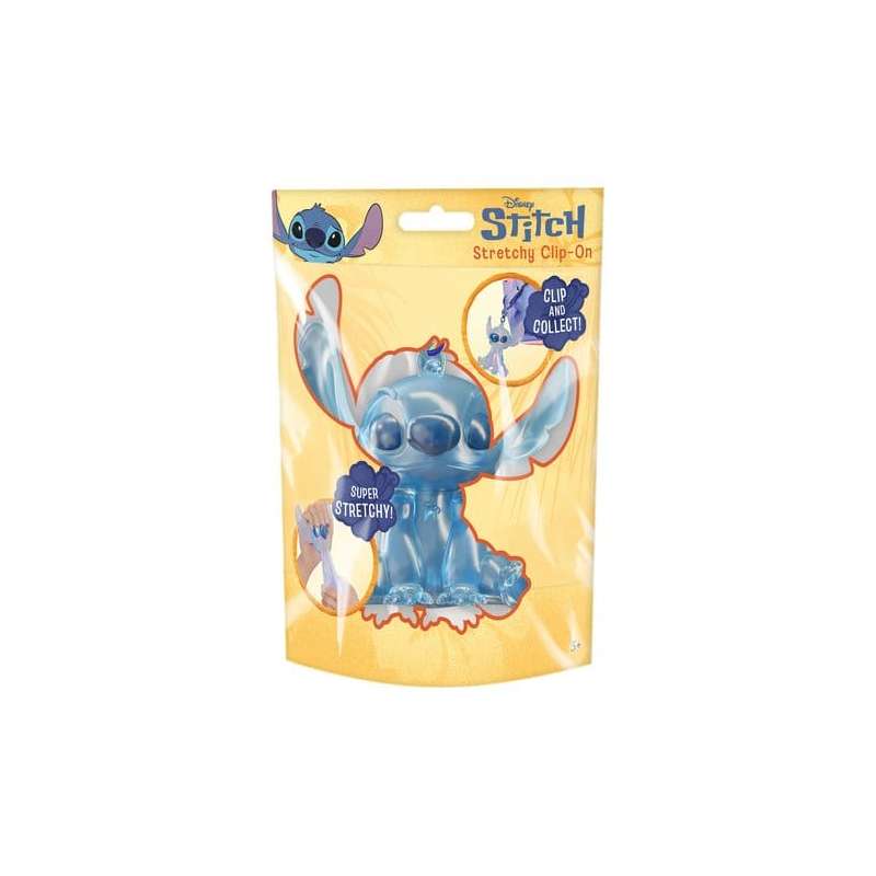 SPOTT-GR Lilo & Stitch - Squishy Φιγούρα Stitch με Μπρελόκ (Σετ 8 Τεμαχίων)