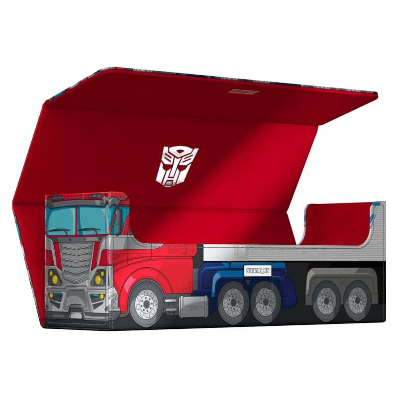 SPOTT-GR Squaroes Collectors Case 400 Squaroe Transformers - Optimus Prime Truck