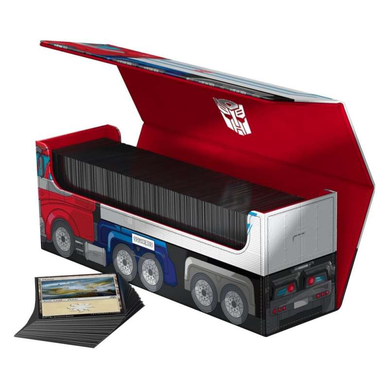SPOTT-GR Squaroes Collectors Case 400 Squaroe Transformers - Optimus Prime Truck