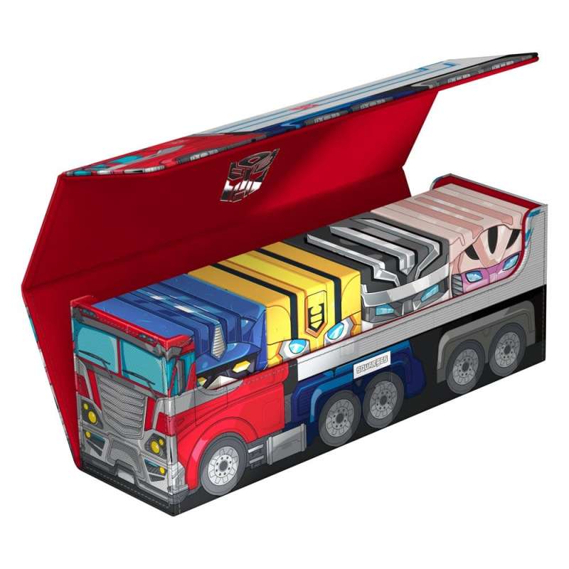 SPOTT-GR Squaroes Collectors Case 400 Squaroe Transformers - Optimus Prime Truck