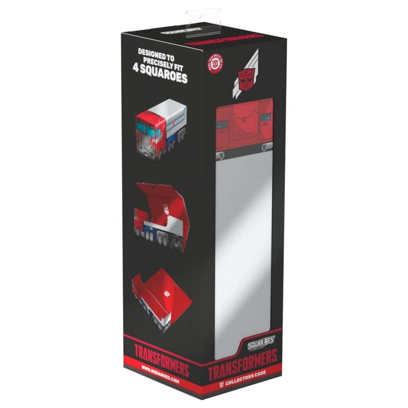 SPOTT-GR Squaroes Collectors Case 400 Squaroe Transformers - Optimus Prime Truck