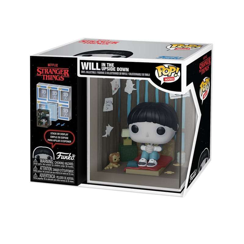 SPOTT-GR Stranger Things POP! Nooks - Φιγούρα Βινυλίου Will UD Μεγέθους 9cm