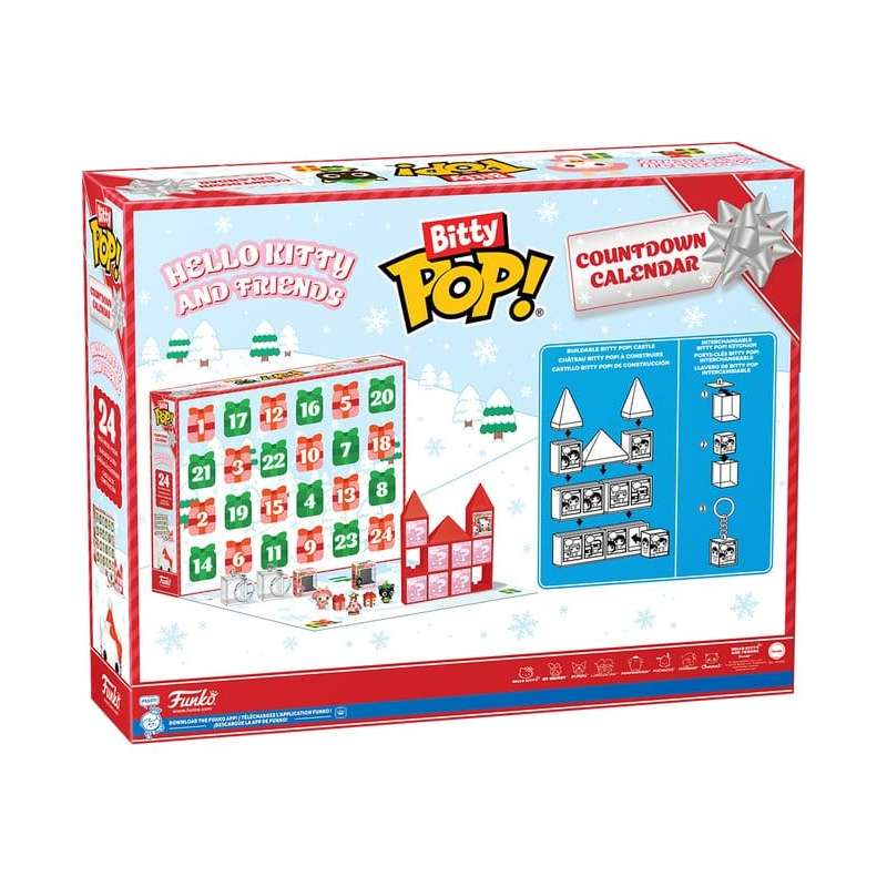 SPOTT-GR Hello Kitty Bitty POP! 24 Day Countdown Advent Calendar