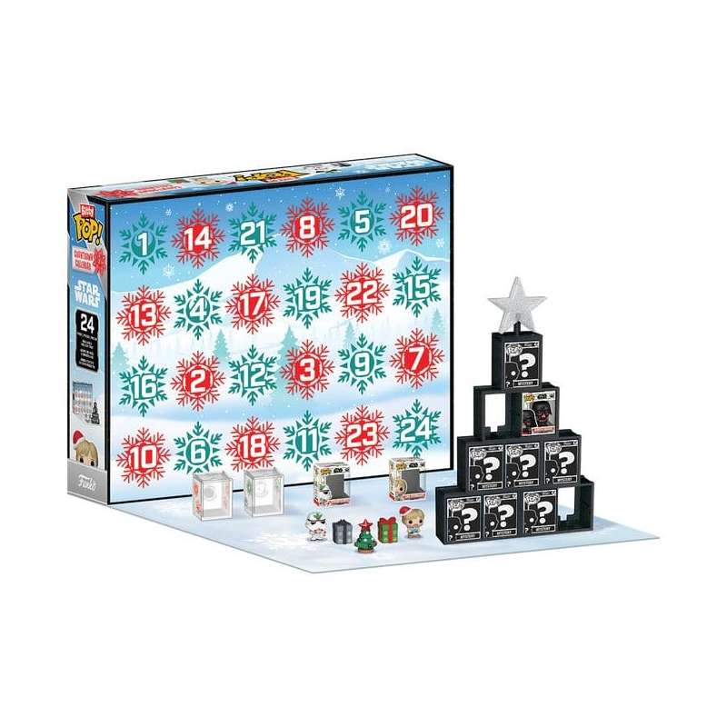 SPOTT-GR Star Wars Bitty POP! 24 Day Countdown Advent Calendar