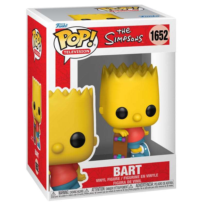 SPOTT-GR Simpsons Pop! Animation - Φιγούρα Βινυλίου Bart Μεγέθους 9cm