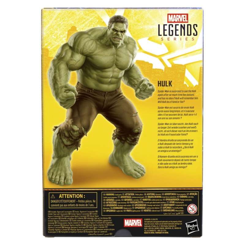 SPOTT-GR Spider-Man: Brand New Day Marvel Legends - Φιγούρα Δράσης Hulk Μεγέθους 20cm