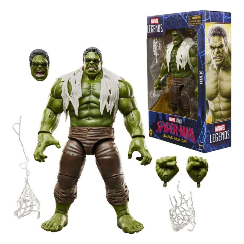 SPOTT-GR Spider-Man: Brand New Day Marvel Legends - Φιγούρα Δράσης Hulk Μεγέθους 20cm