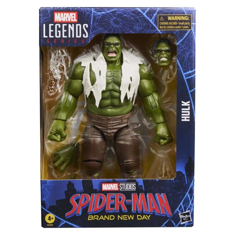 SPOTT-GR Spider-Man: Brand New Day Marvel Legends - Φιγούρα Δράσης Hulk Μεγέθους 20cm