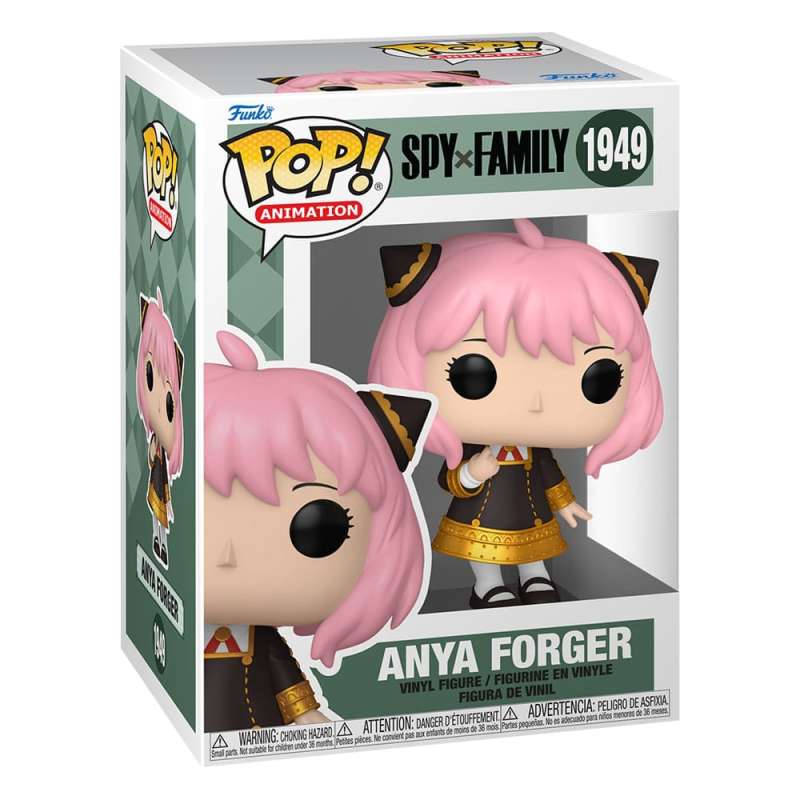 SPOTT-GR Spy x Family Pop! Animation - Φιγούρα Βινυλίου Anya Forger Μεγέθους 9cm